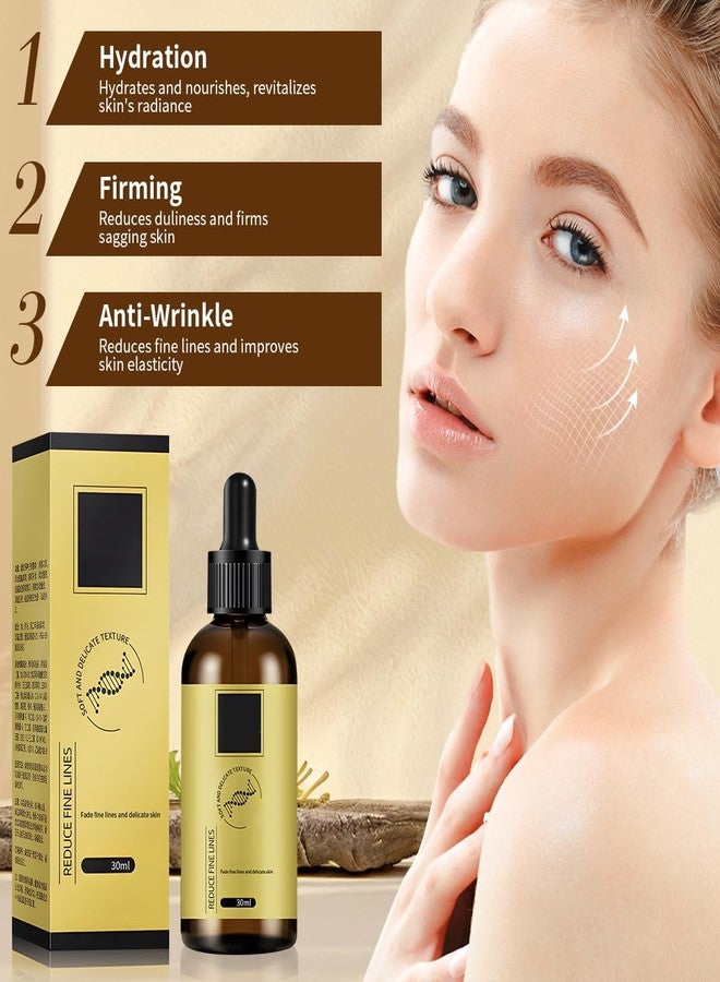 DOUNIU 2 Pcs Anti-wrinkle Firming Serum, Anti-Aging Essence, Firm and Plump Face Serum, Anti-Aging & Wrinkles Lifting & Firming Essence, Hydrate & Moisturize, Reduce Fine Lines And Wrinkles - Image 4